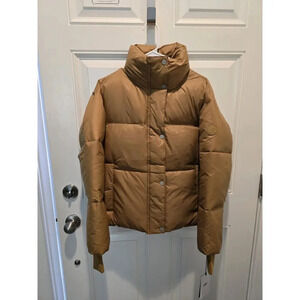 UGG Women’s Vickie Chestnut Puffer Jacket NWT Size XS